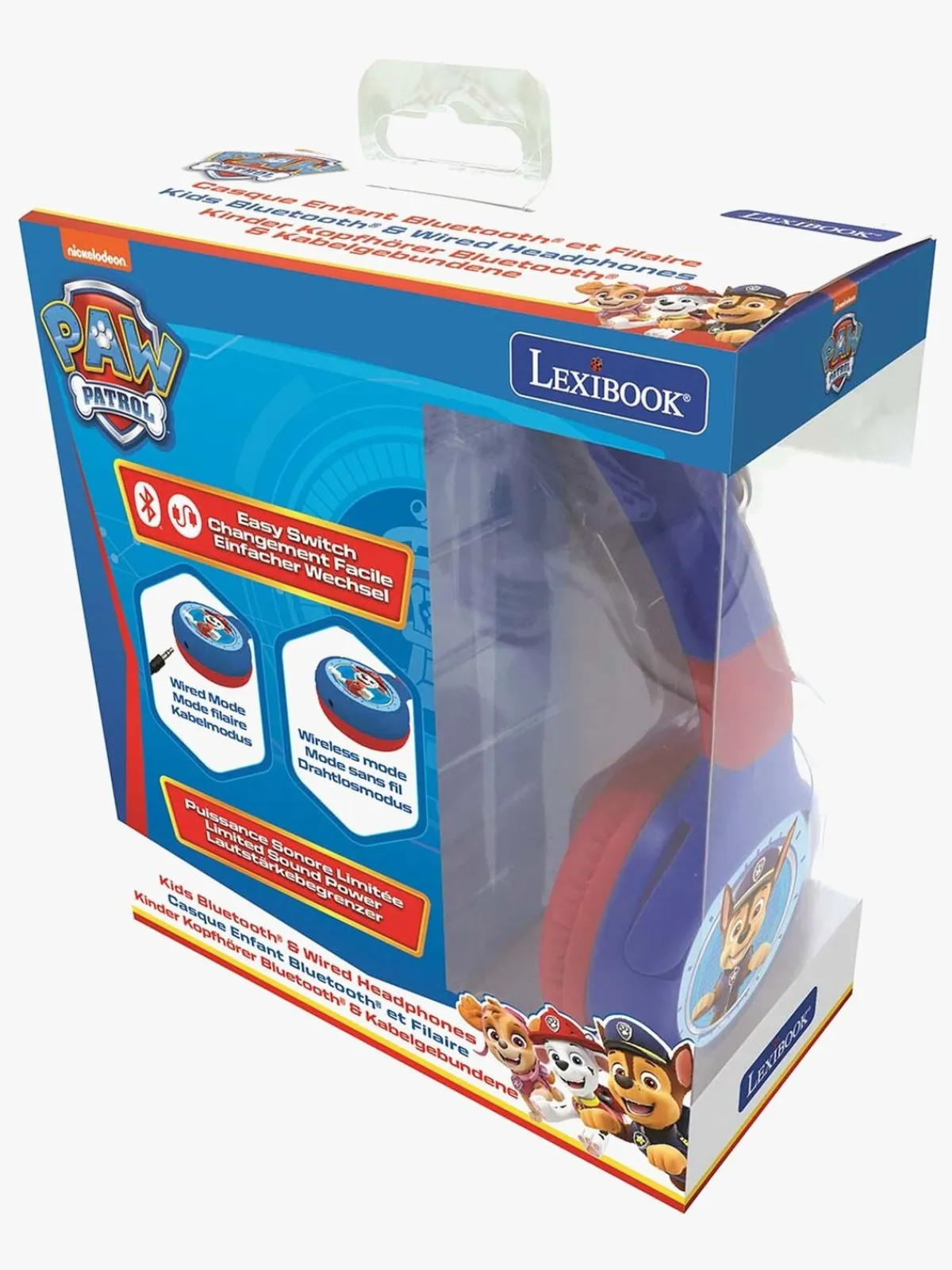 PawPatrol Elektronik & Media-Lexibook Paw Patrol Høretelefoner