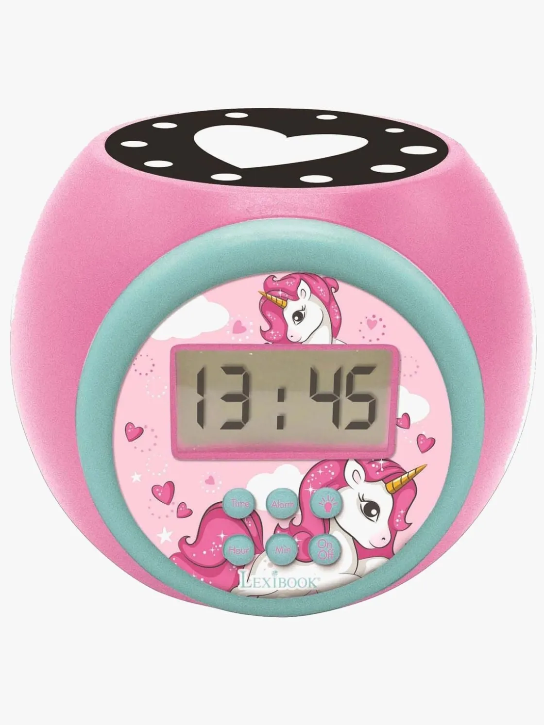 Interiør|Lexibook Projector Vækkeur, Lyserød