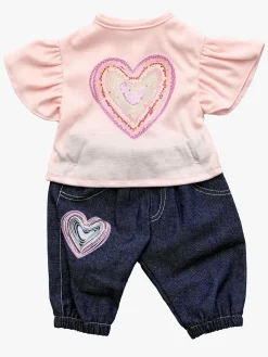 LillanFriends Dukker & Bamser-Lillan & Friends Jeans & T-shirt 41-46 cm