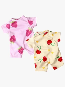 Dukker & Bamser|LillanFriends Lillan & Friends Pyjamas 2-pak 28-35 cm