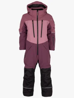 Overtøj|Lindberg Alpine Flyverdragt, Dry Rose/Plum