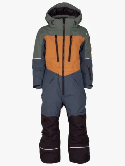 Flyverdragter|Lindberg Alpine Flyverdragt, Grøn/Blå Blå