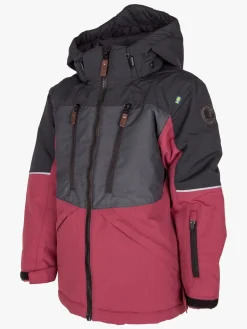 Vintertøj|Lindberg Alpine Vinterjakke, Black/Cerise Lyserød