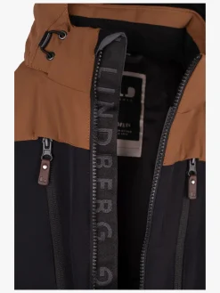 Vintertøj|Lindberg Alpine Vinterjakke, Cayenne/Anhracite