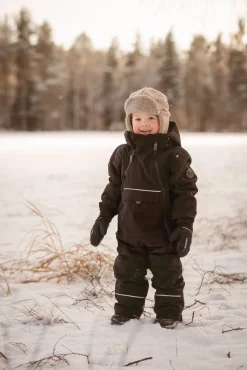 Overtøj|Lindberg Anorak Flyverdragt, Black