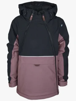 Vintertøj|Lindberg Anorak Vinterjakke, Dusty Mauve Lyserød/Sort