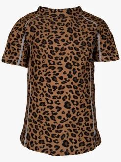 Uv & Strand|Lindberg Atlantic UV-Trøje, Beige Brun/Beige/Sort