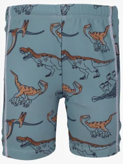 Uv & Strand|Lindberg Bermuda Badebukser, Goblin Blue Blå/Orange/Brun