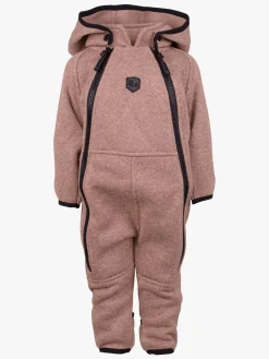 Børn Lindberg Fleecetøj-Bormio Fleecedragt, Blush