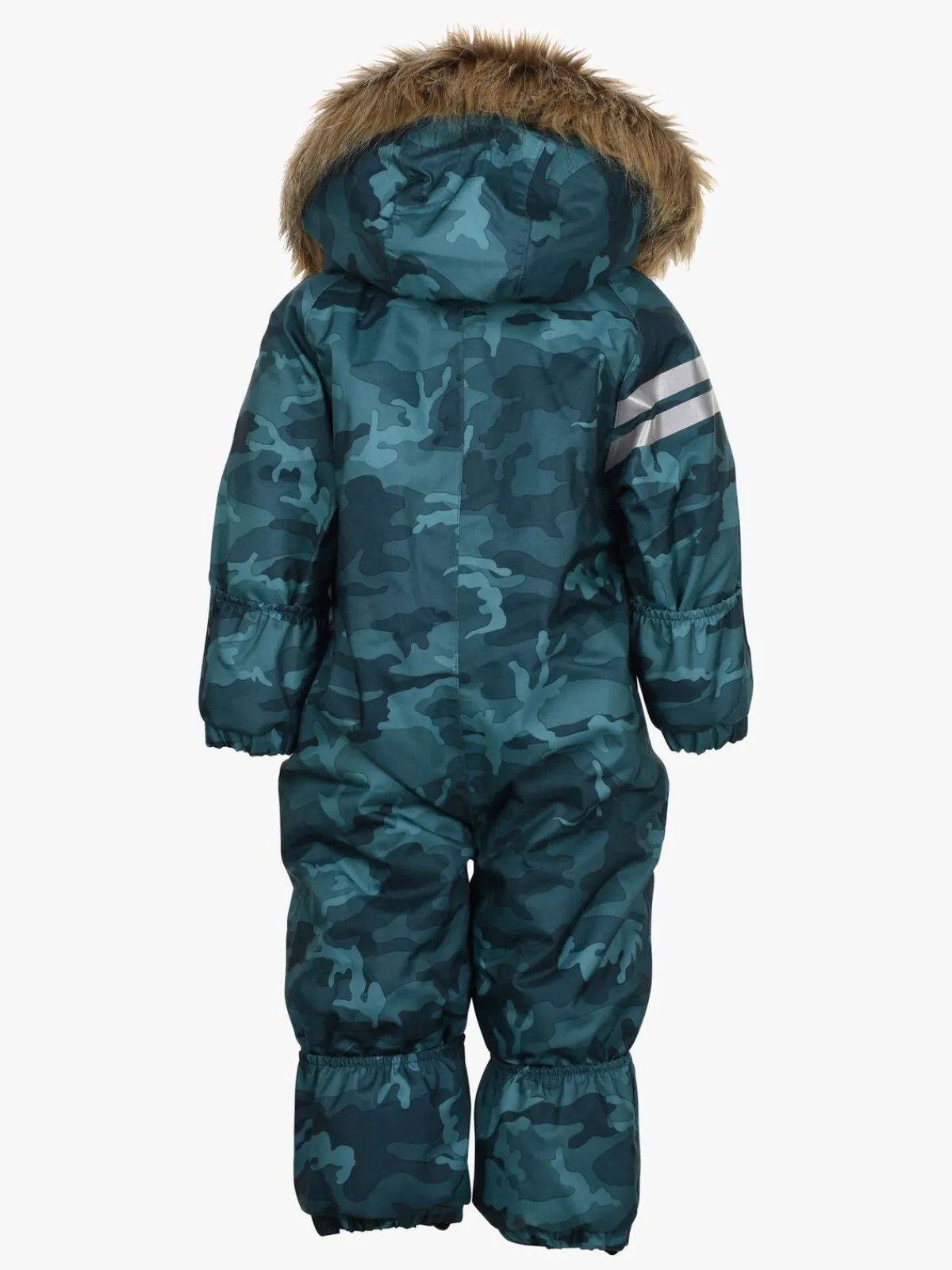 Børn Lindberg Flyverdragter-Camo Babyflyverdragt, Lagoon