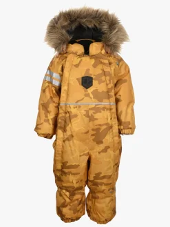 Flyverdragter|Lindberg Camo Babyflyverdragt, Yellow Gul