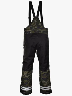 Termotøj|Vintertøj|Lindberg Camo Overtræksbukser, Green Grøn