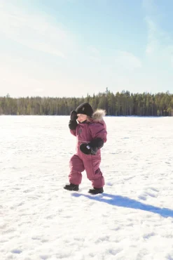Flyverdragter|Lindberg Colden Babyflyverdragt, Dry Rose Lyserød