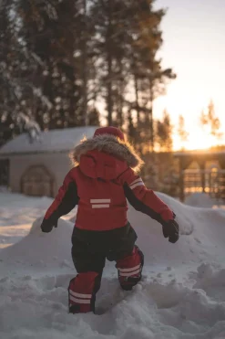 Børn Lindberg Overtøj-Colden Flyverdragt, Rød
