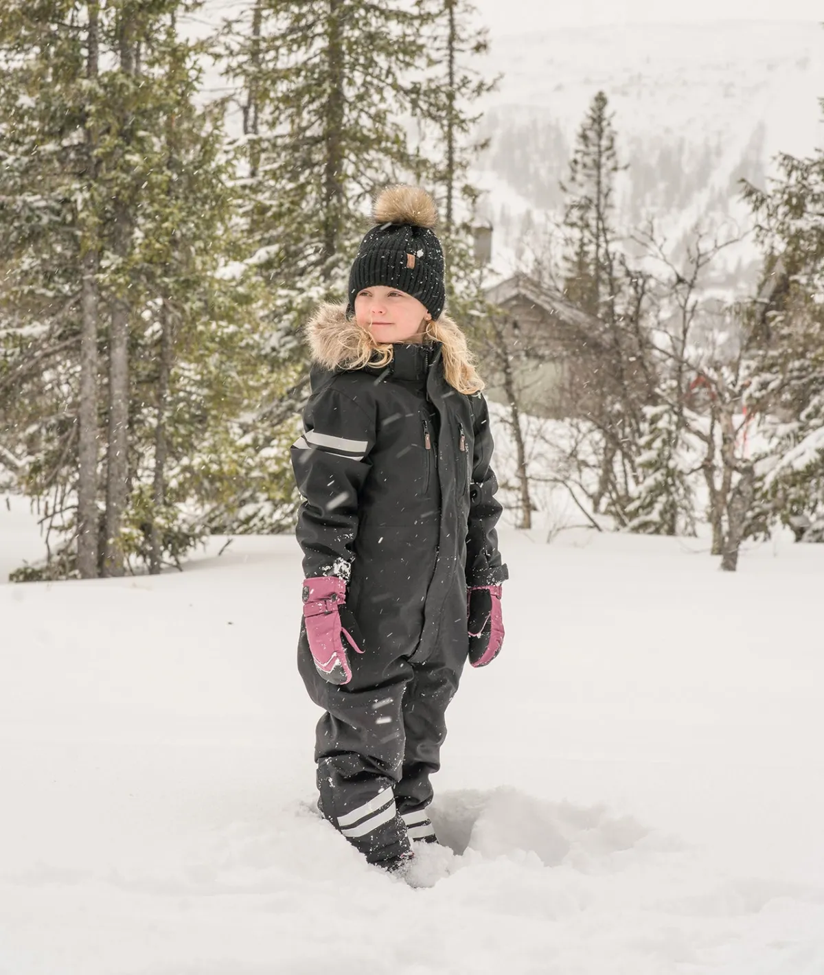 Flyverdragter|Overtøj|Lindberg Colden Flyverdragt, Sort