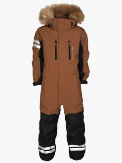 Flyverdragter|Lindberg Colden Flyverdragt, Cayenne Brun/Sort