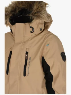 Børn Lindberg Vintertøj-Colden Vinterjakke, Camel