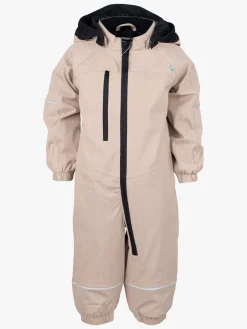 Børn Lindberg Overtøj-Drammen Skalflyverdragt, Beige