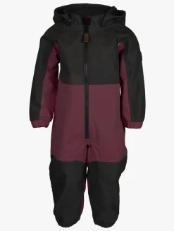 Overtøj|Lindberg Explorer Skalflyverdragt, Dry Rose Lilla/Sort