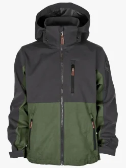 Børn Lindberg Overtøj-Explorer Skaljakke, Grøn