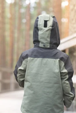 Børn Lindberg Overtøj-Explorer Skaljakke, Grøn