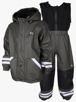 Regntøj|Lindberg Fagerhult Foret Regnsæt, Anthracite Grå