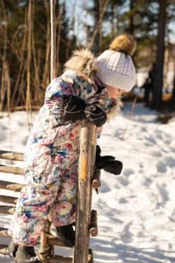 Overtøj|Lindberg Frosty Babyflyverdragt, Flower