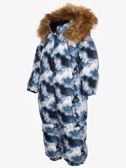 Overtøj|Lindberg Frosty Flyverdragt, Navy Blå/Hvid