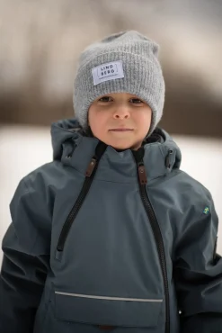 Børn Lindberg Uldtøj|Tilbehør-Haven Reflekterende Hue, Grå