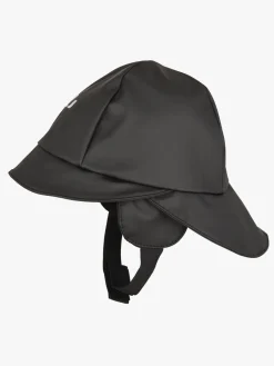 Børn Lindberg Regntøj|Tilbehør-Hjuvik Regnhat, Sort