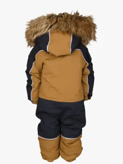 Flyverdragter|Overtøj|Lindberg Keb Babyflyverdragt, Spicy Gold Gul/Sort