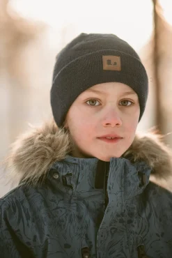 Uldtøj|Vintertøj|Lindberg Kisa Hue Uldblanding, Navyblå Blå