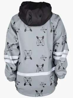 Regntøj|Lindberg Lekhyttan Foret Regnsæt, Grey/Black