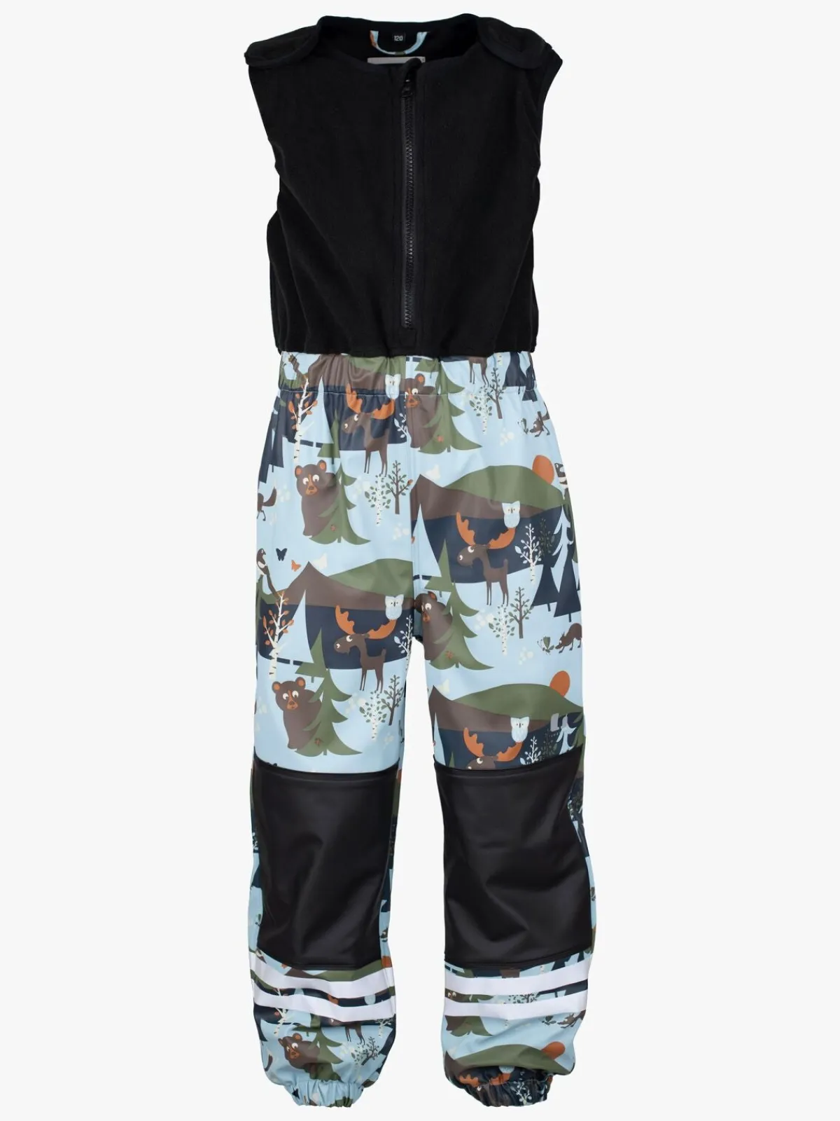 Regntøj|Lindberg Lekhyttan Foret Regnsæt, Light Blue/Brown