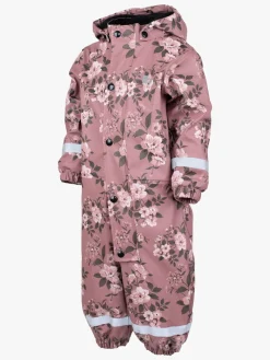 Regntøj|Lindberg Lekhyttan Foret Regndragt, Rose/Brown
