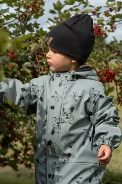 Regntøj|Lindberg Lekhyttan Foret Regndragt, Grey/Black