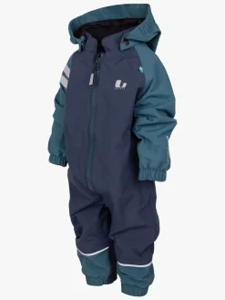 Børn Lindberg Overtøj-Lingbo Skalflyverdragt, Turquoise/Navy