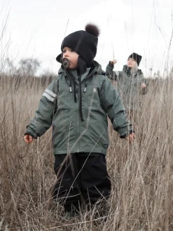 Børn Lindberg Overtøj-Lingbo Skaljakke, Grøn