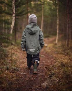 Børn Lindberg Overtøj-Lingbo Skaljakke, Grøn