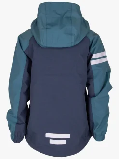 Børn Lindberg Overtøj-Lingbo Skaljakke, Turquoise/Navy