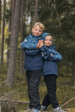 Børn Lindberg Overtøj-Lingbo Skaljakke, Turquoise/Navy