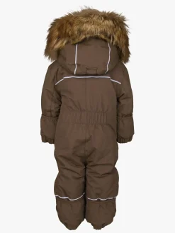 Overtøj|Lindberg Lofoten Babyflyverdragt, Brun