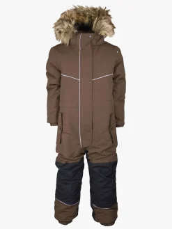 Børn Lindberg Overtøj-Lofoten Flyverdragt, Brun