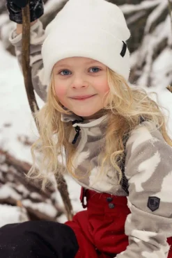 Fleecetøj|Lindberg Luleå Fleecetrøje, Sand Beige