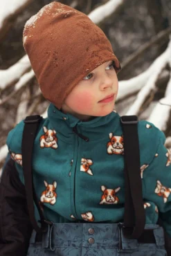 Fleecetøj|Lindberg Luleå Fleecetrøje, Dark Teal Grøn/Blå