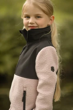 Fleecetøj|Lindberg Ramund Fleecetrøje, Dusty Mauve