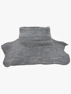 Uldtøj|Tilbehør|Lindberg Rib Baby Halsedisse Merinould, Grey Melange Grå