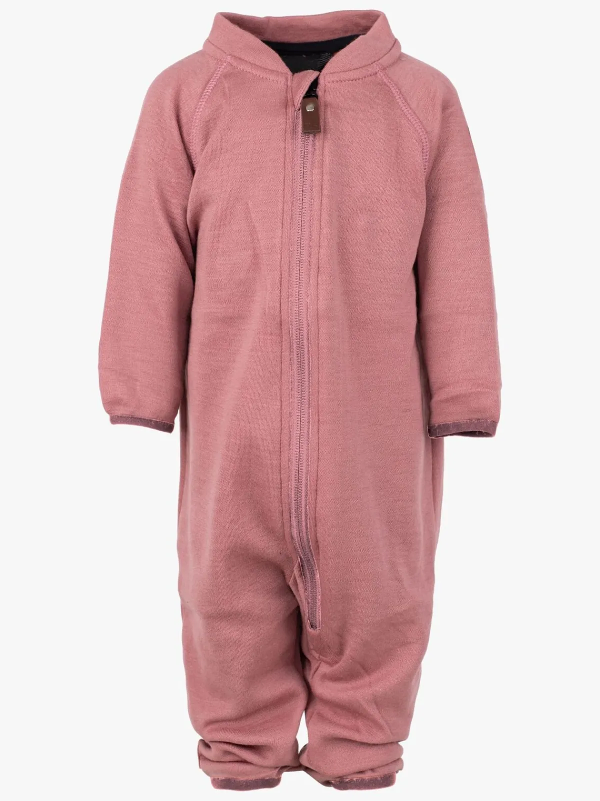 Børn Lindberg Heldragter|Uldtøj-Rocco Merino Babyflyverdragt, Rose