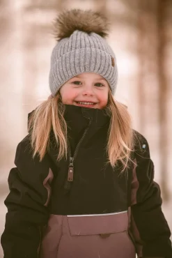 Børn Lindberg Tilbehør|Vintertøj-Sibo Hue, Grey Melange