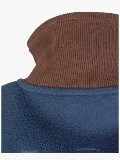 Fleecetøj|Lindberg Stormy  Vindtæt Vindtæt Fleecetrøje, Grå/Mørkeblå Blå